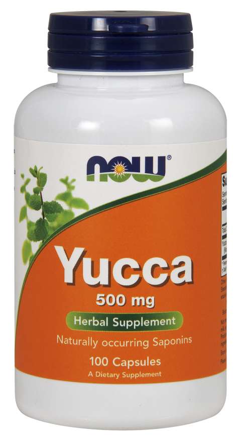 Now® Foods NOW Yucca, 500 mg, 100 kapslí Obrázek
