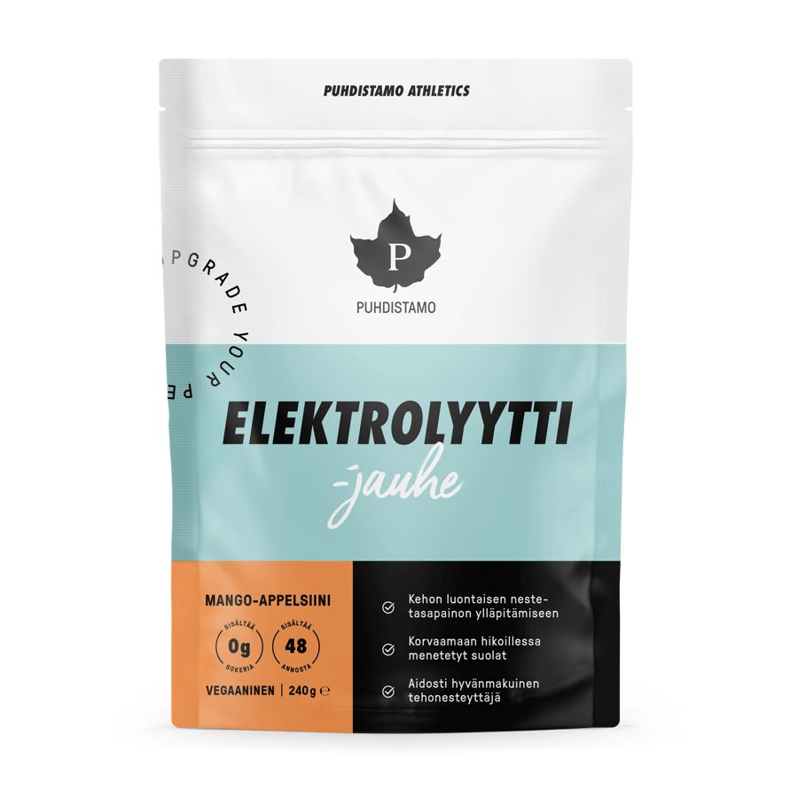 Puhdistamo - Electrolyte Powder 240g mango apple Obrázek