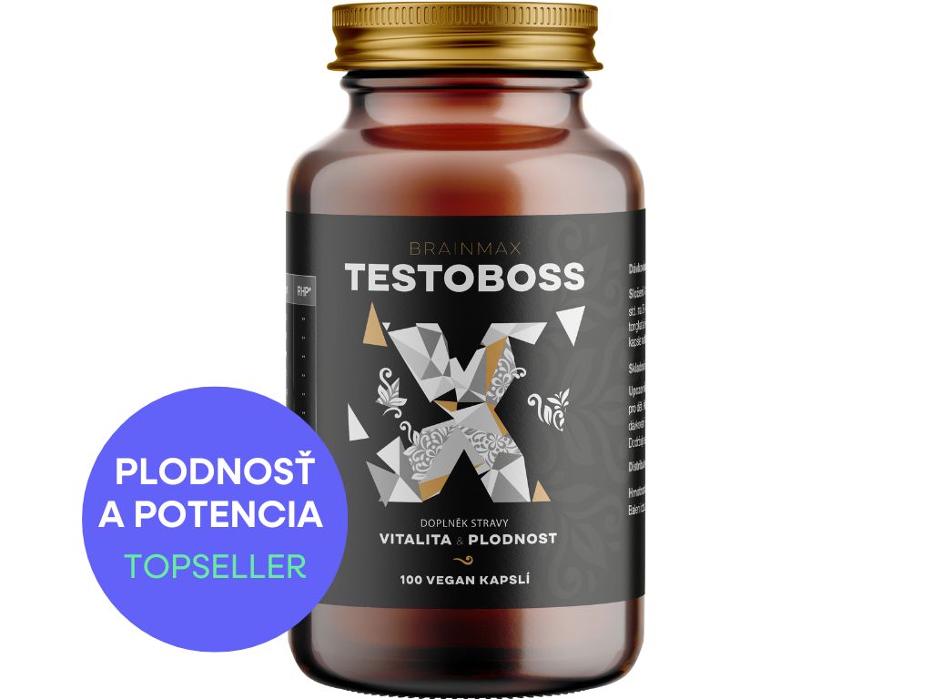 BrainMax Testoboss, 100 rostlinných kapslí Obrázek