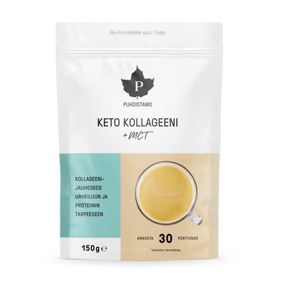Puhdistamo - Keto Collagen + MCT, 150 g Obrázek