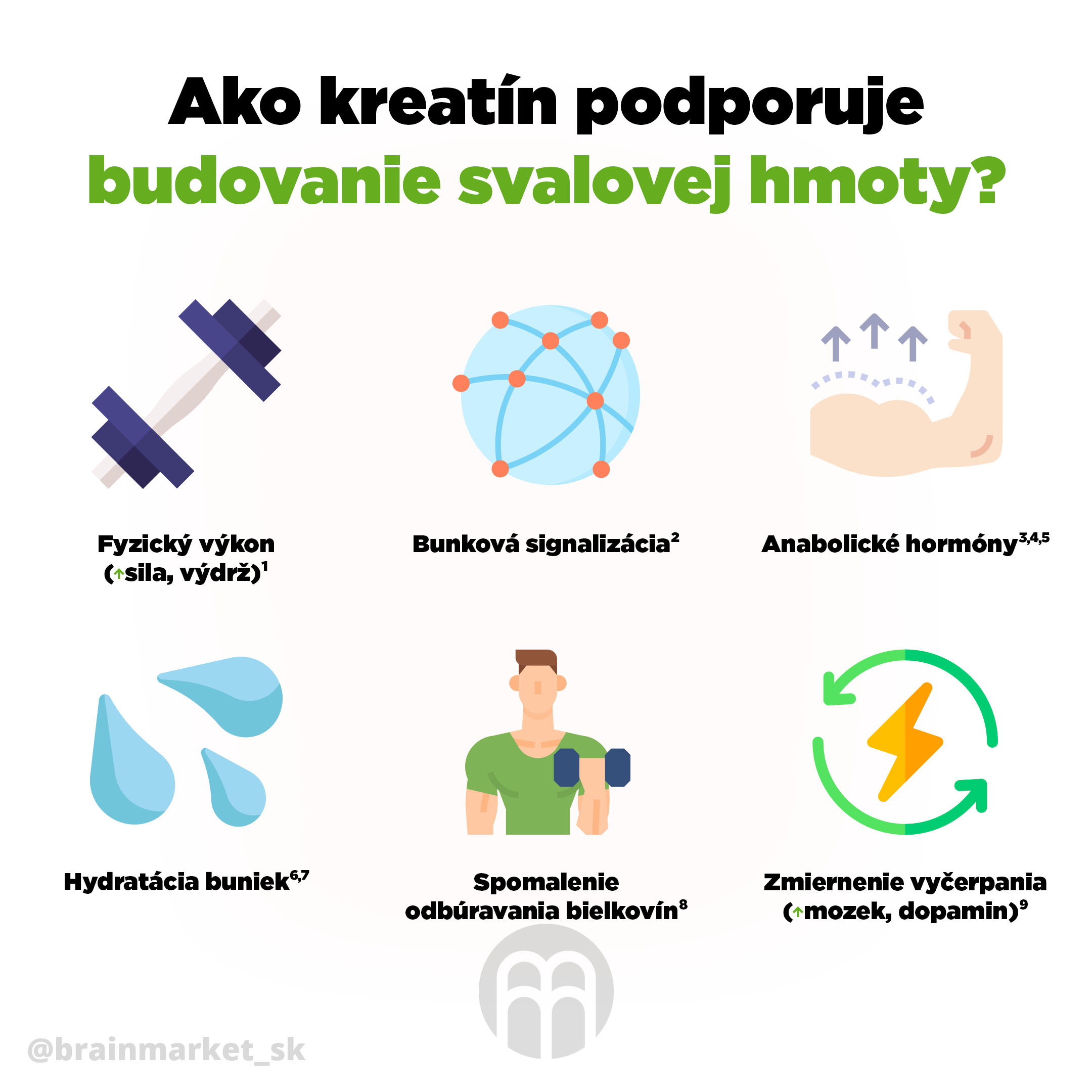 BrainMax Creatine (Creapure®), Kreatin monohydrát, 500 g Obrázek