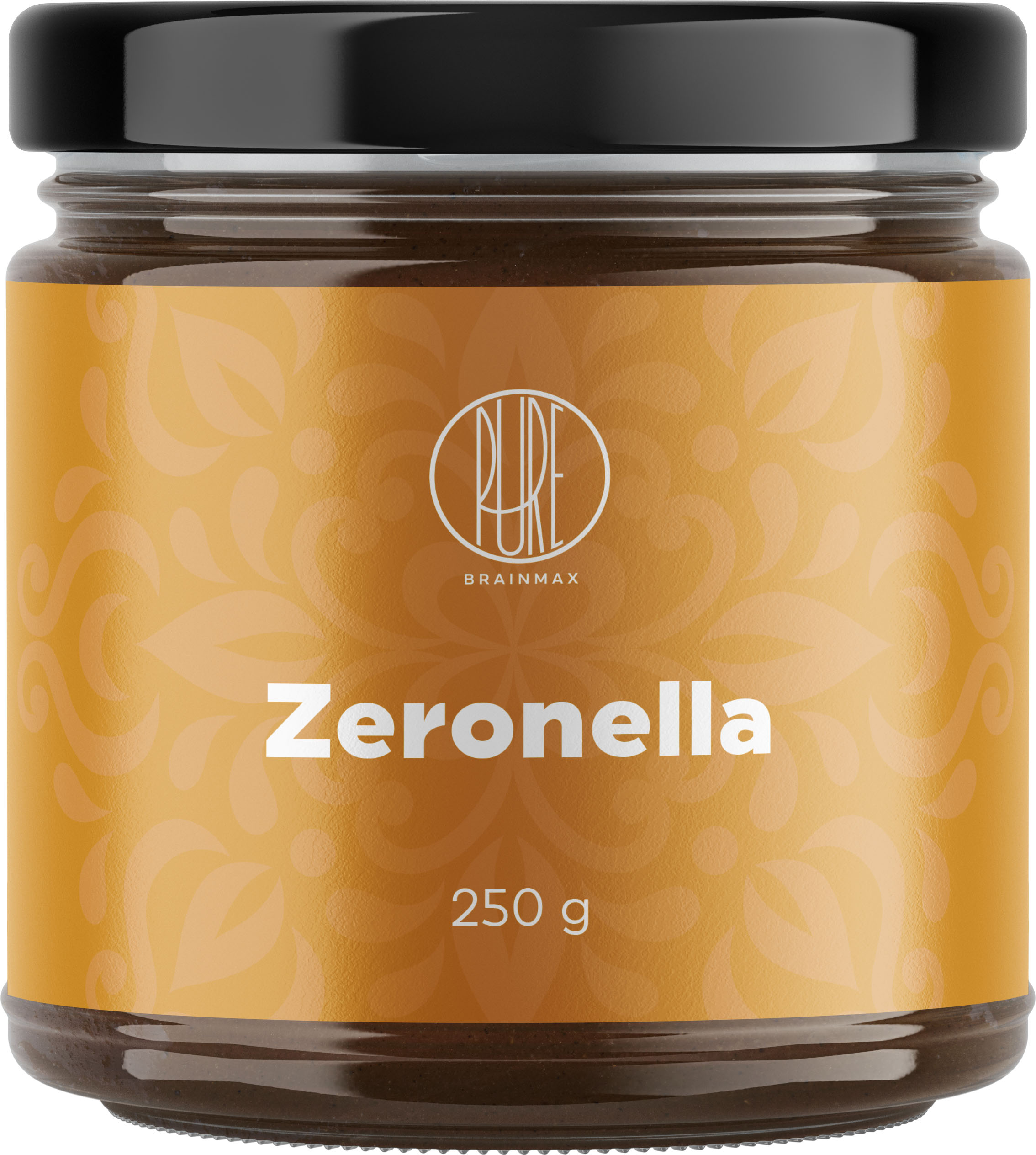 BrainMax Pure Zeronella, Lískooříškový krém s hořkou čokoládou, 250 g Obrázek