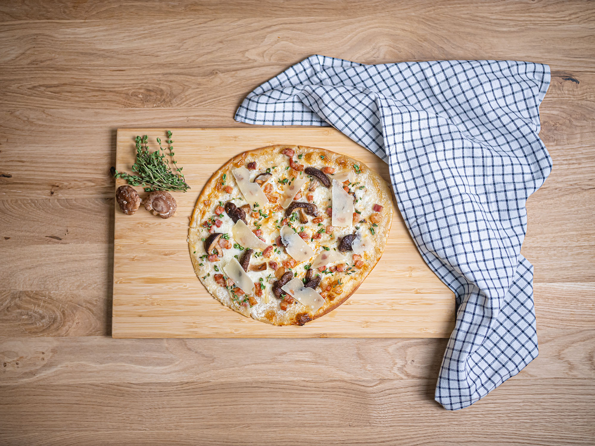 BrainMax Pure Pizza Base, hotové těsto na pizzu z Itálie, 2 ks Obrázek