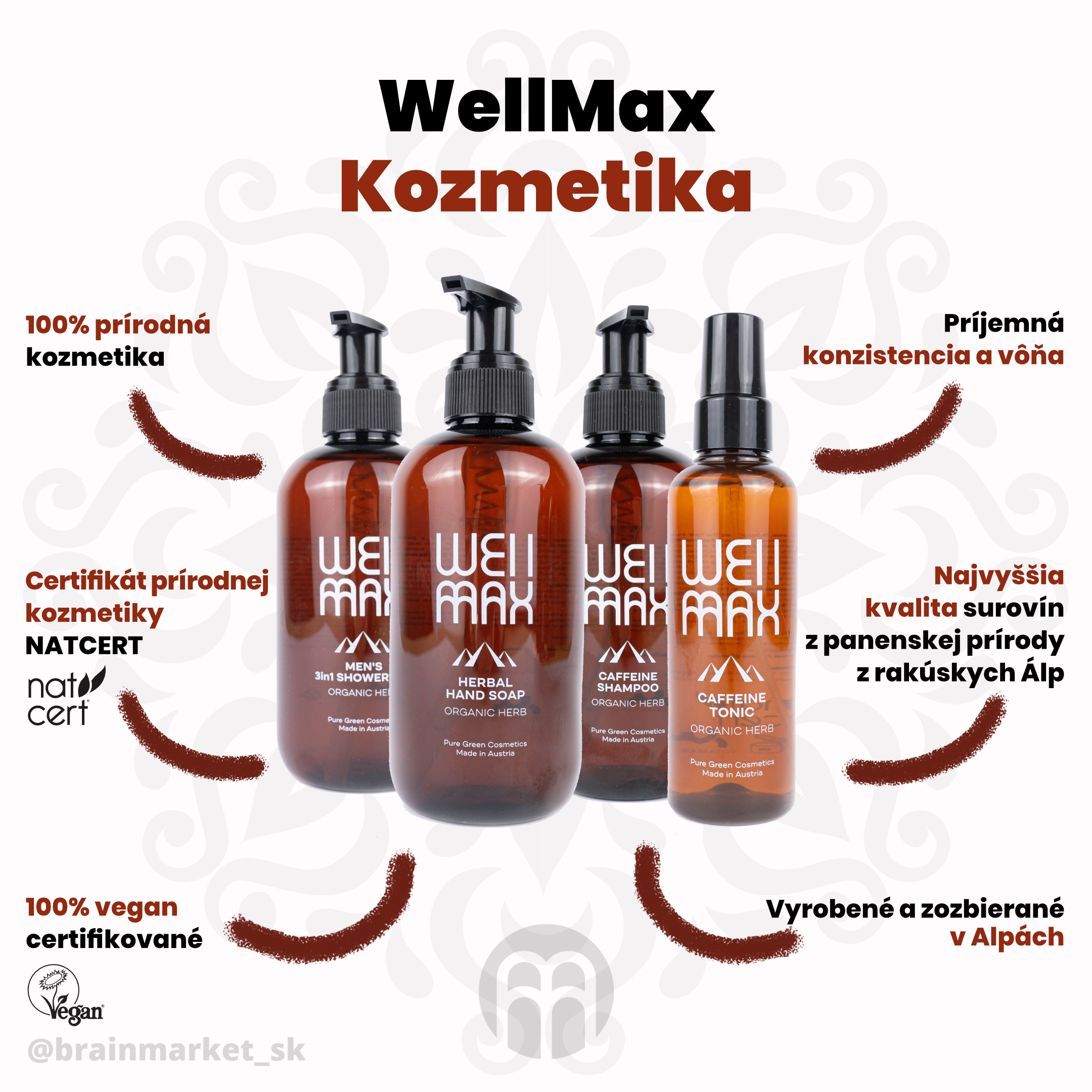 WellMax Pánský sprchový gel 3v1, 250 ml Obrázek