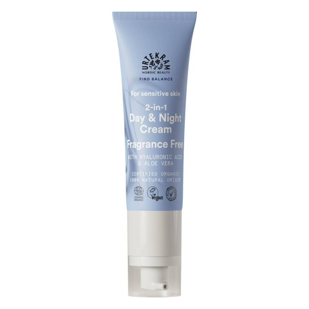 Urtekram denní a noční krém Bez parfemace, 50 ml, BIO Obrázek