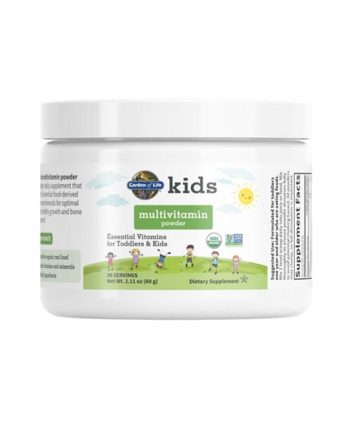 Garden of Life Kids Organic multivitamín (multivitamín pro děti v prášku), 60 g Obrázek