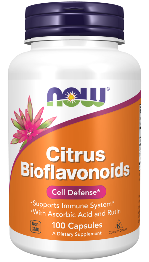 Now® Foods NOW Citrus Bioflavonoids (citrusové bioflavonoidy) 700 mg, 100 kapslí Obrázek