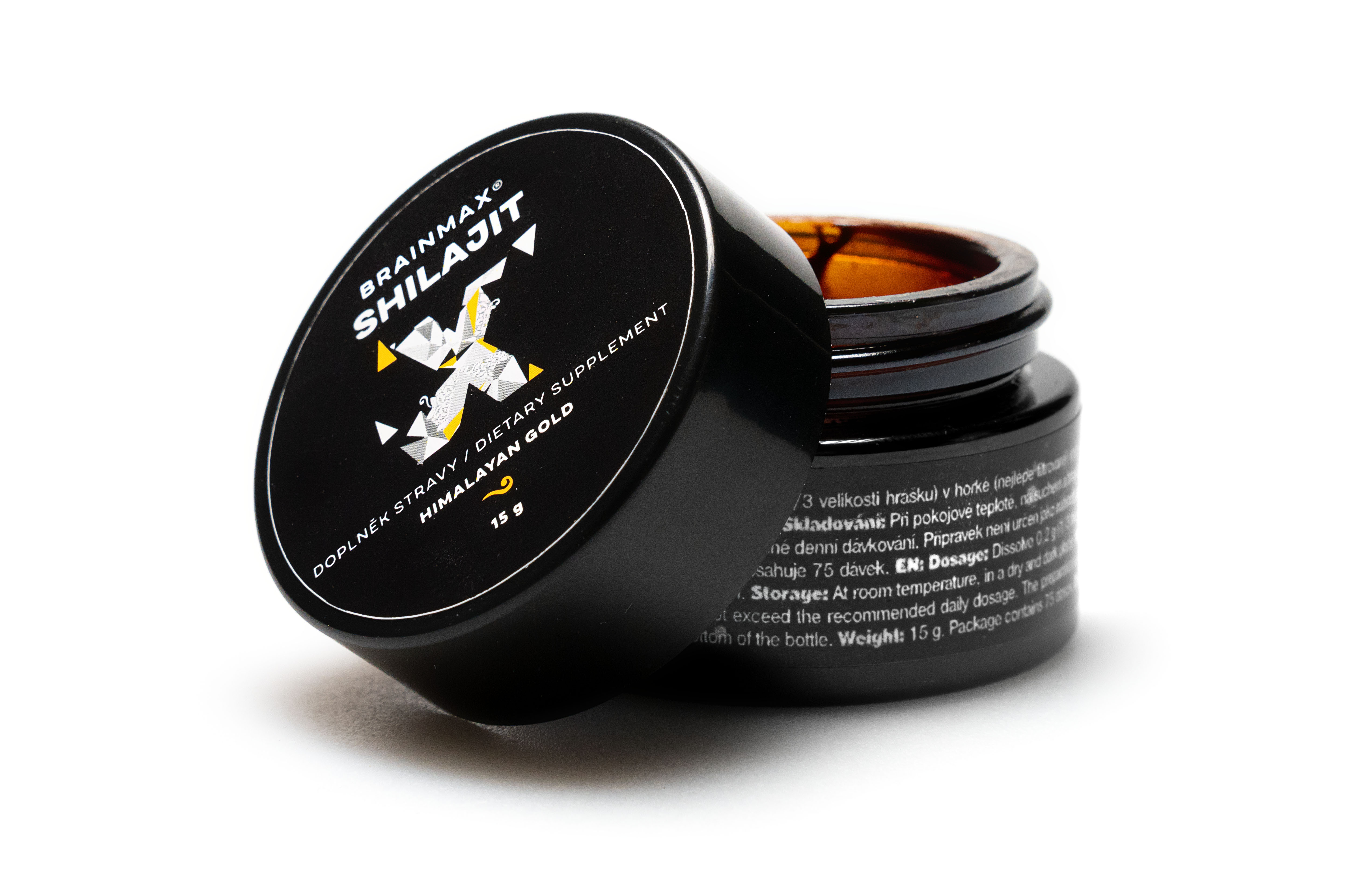 BrainMax Shilajit, 15 g Obrázek