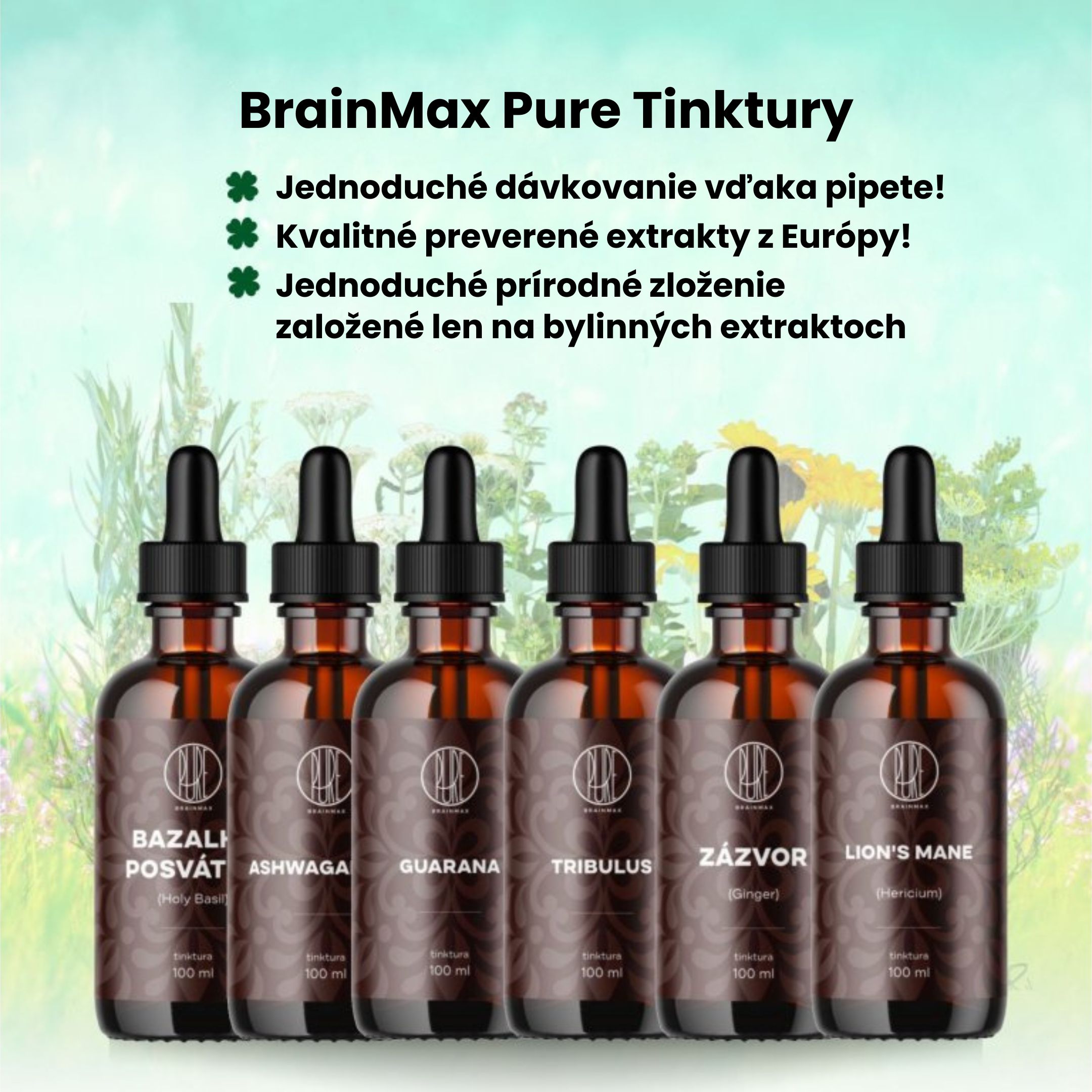 BrainMax Pure Rhodiola Rosea, tinktura 1:3, 100 ml Obrázek