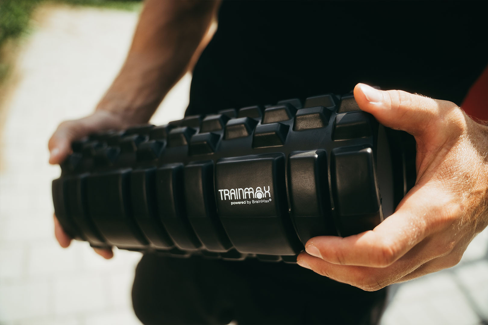 TrainMax masážní válec, roller Barva: Modrá Obrázek