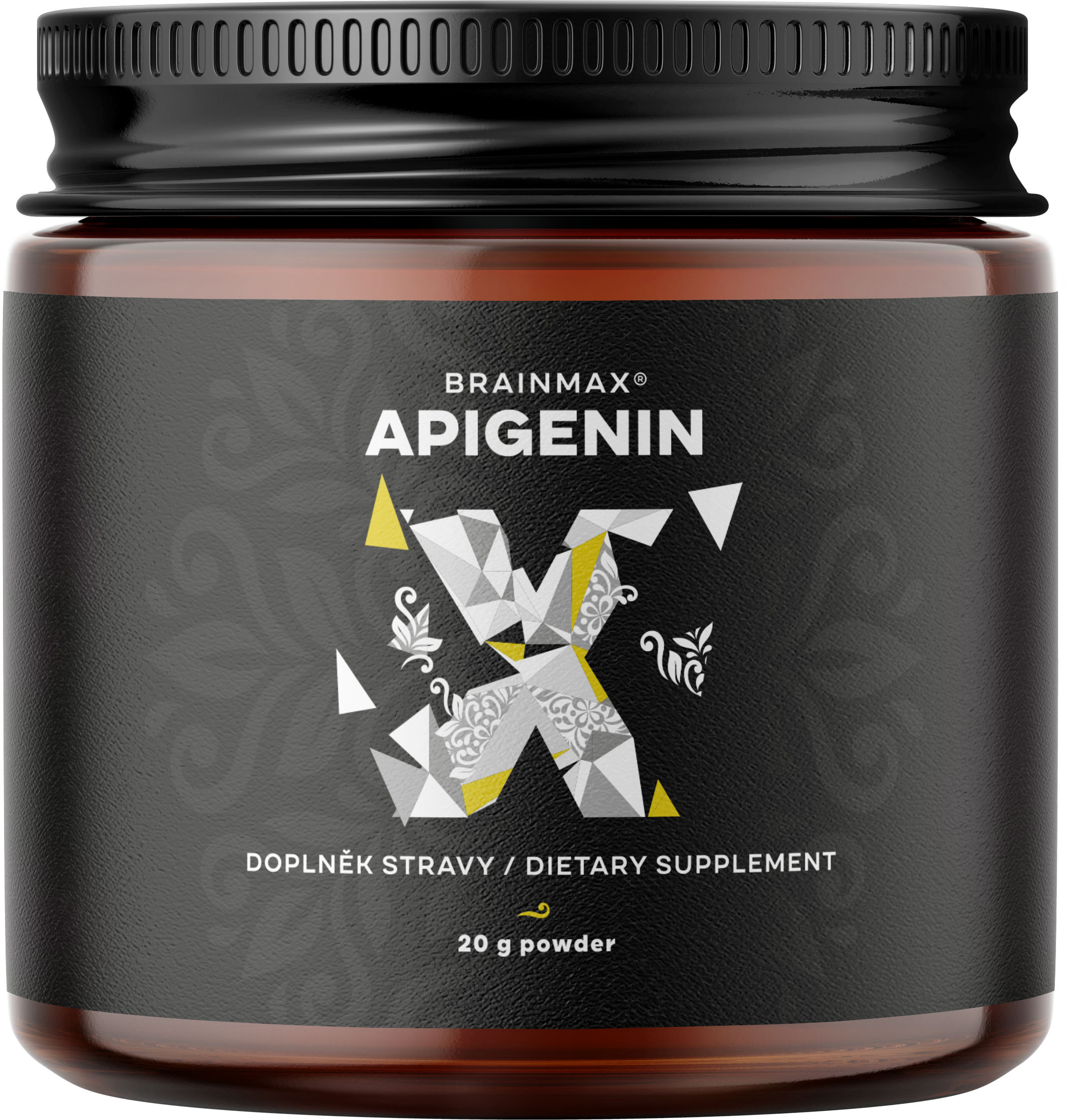 BrainMax Apigenin, Maximální koncentrace 98%, 20 g Obrázek