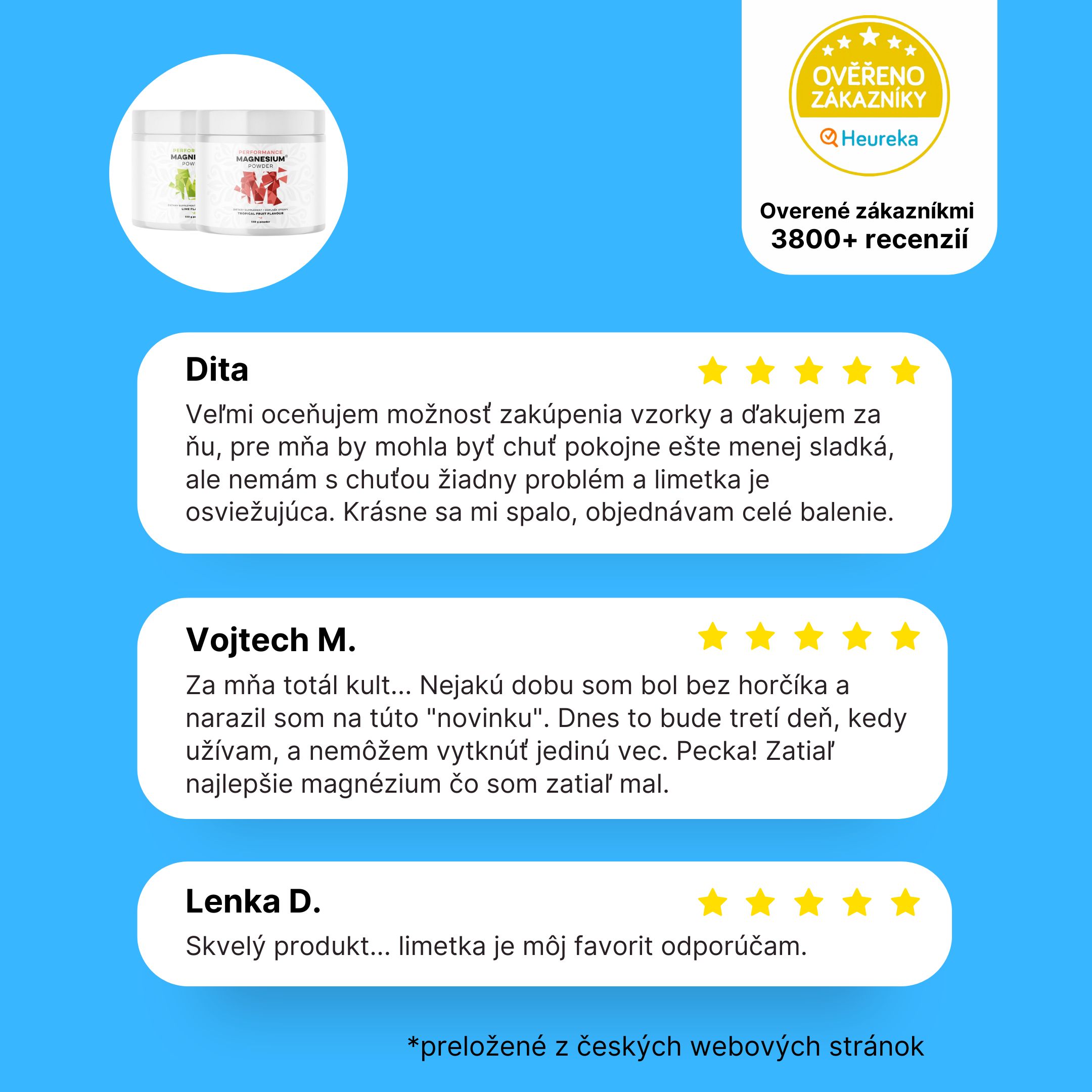 BrainMax Performance Magnesium Powder Pomeranč (hořčík bisglycinát), nová méně sladká verze,  450 g Obrázek