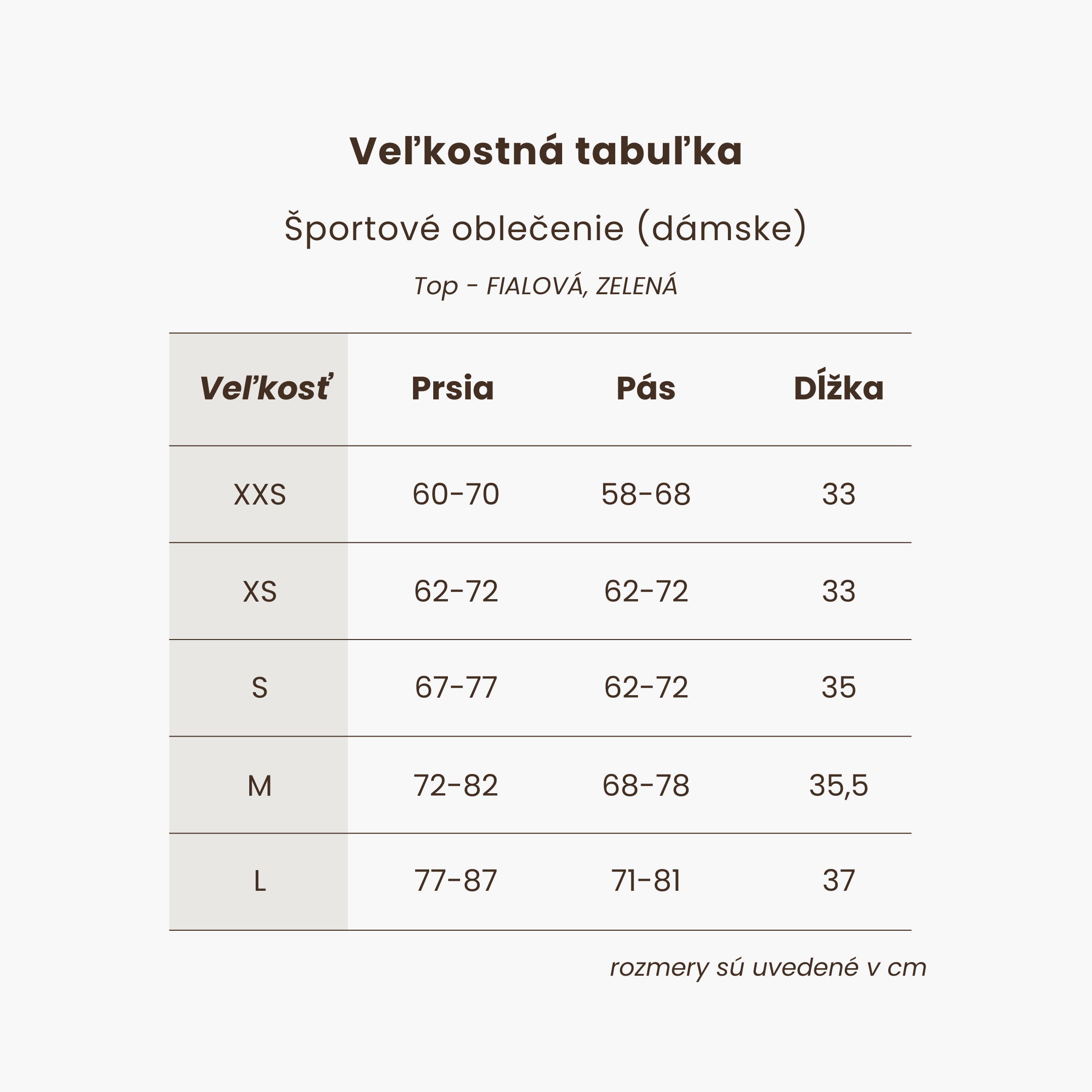 BrainMax podprsenkový zkrácený top, levandulová Velikost: L Obrázek