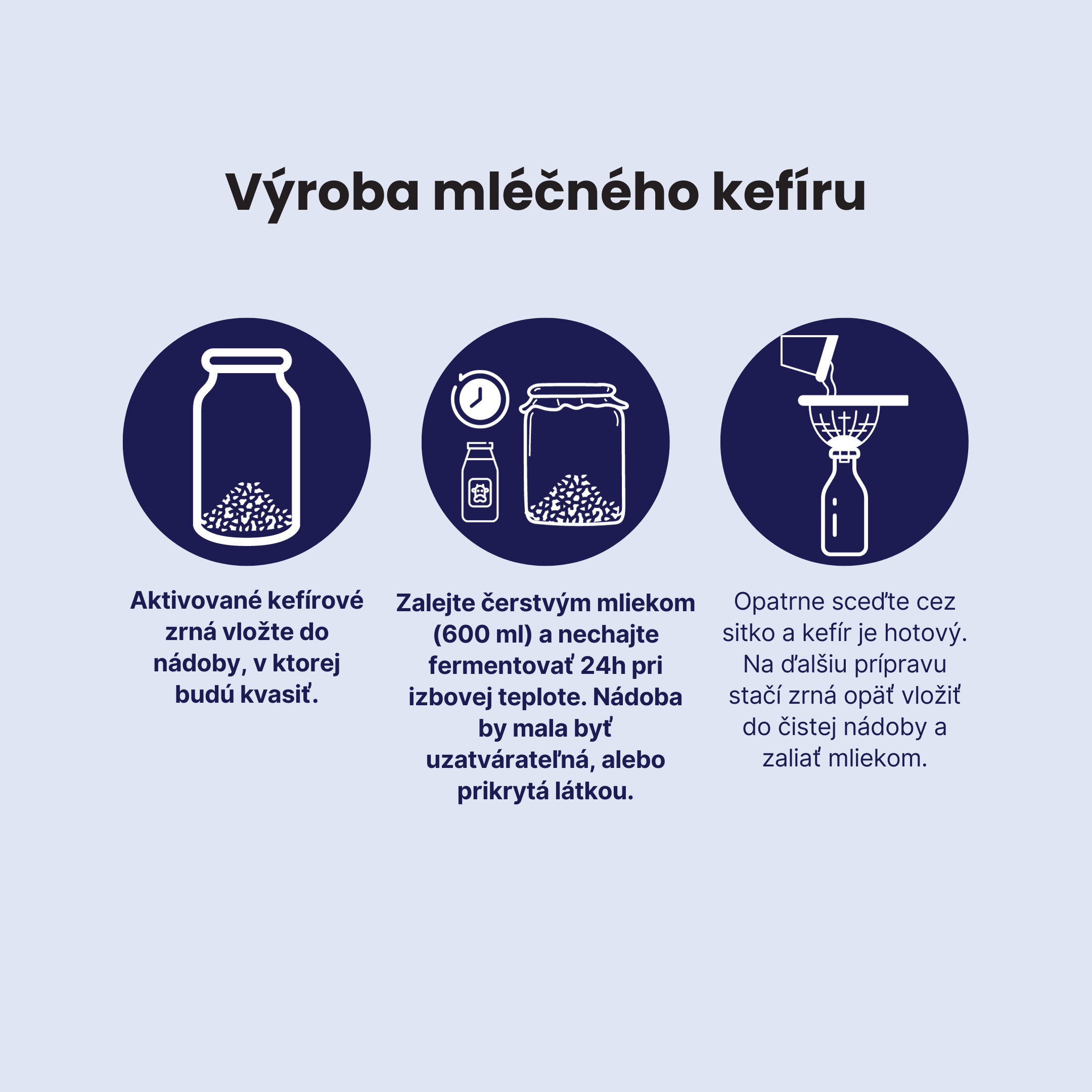 BrainMax Pure Mléčný kefír, zrna, BIO, 1 g Obrázek