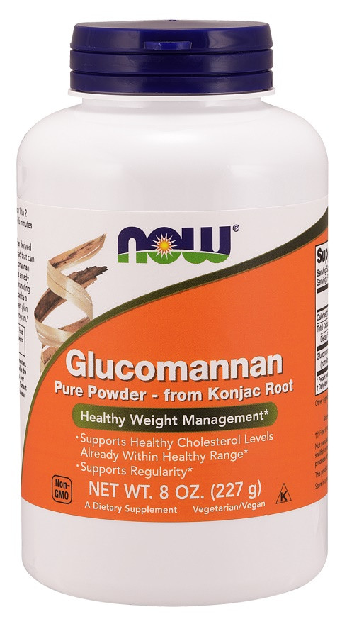 Now® Foods NOW Glucomannan z kořene Konjac, prášek, 227 g Obrázek