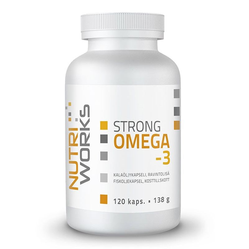 NutriWorks Strong Omega 3 120 kapslí Obrázek