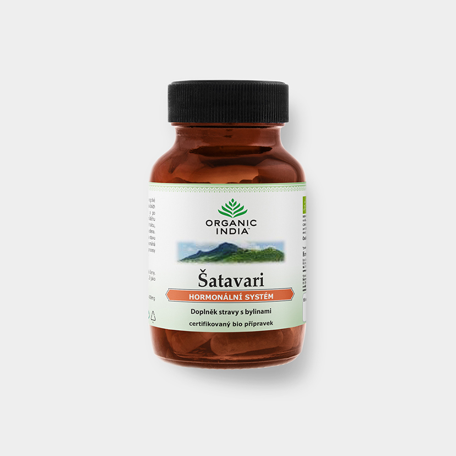 Organic India Šatavari 60 kapslí Obrázek