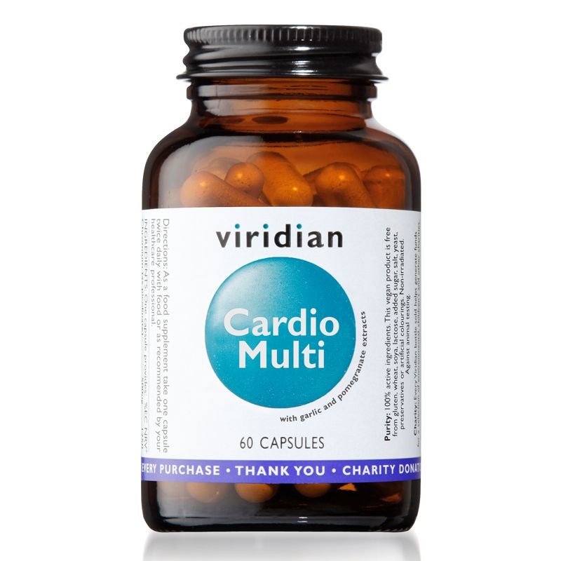 Viridian Cardio Multi 60 kapslí Obrázek