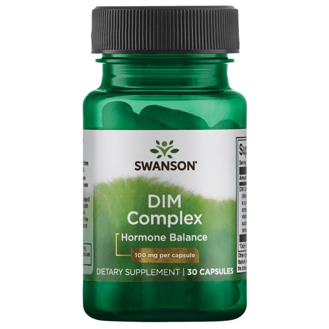 Swanson DIM komplex (diindolylmetan), 100 mg 30 kapsúl Obrázek