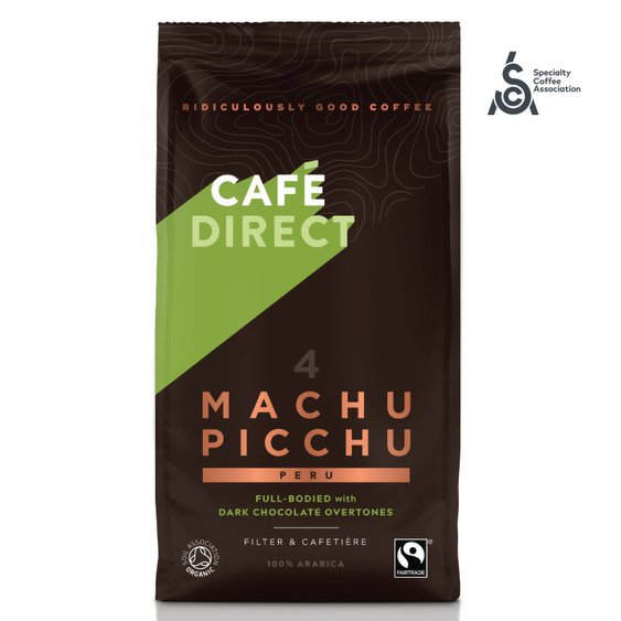 Cafédirect - BIO Machu Picchu SCA 82 mletá káva 227g Obrázek