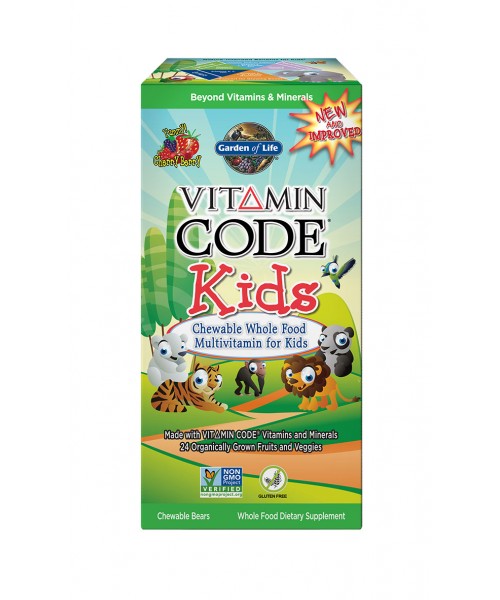 Garden of life Vitamin Code Kids (multivitamín pro děti) - 60 medvídků Obrázek