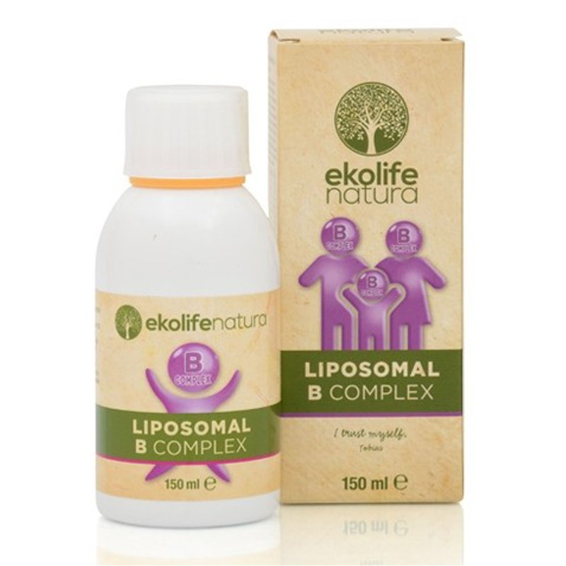 Ekolife Natura - Liposomal B Complex 150ml (Lipozomální B-complex) Obrázek