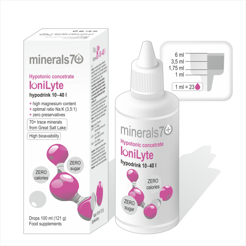 Ovonex s.r.o. Ovonex - HYPOTONIC CONCENTRATE IONILYTE, 100ml Obrázek