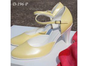 D 196 P 2 yellow leather