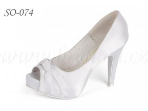 Svatební boty - bílé (Velikost obuvi 37)