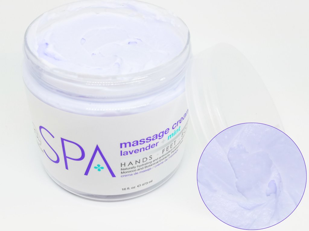 SPA53106 Massage Cream Lavender + Mint 473ml