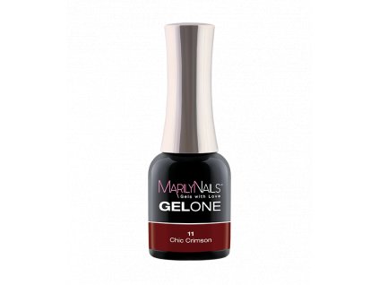 GelOne - gel lak - #11 Chic Crimson (Obsah 4 ml)