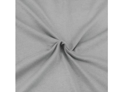 Jersey prostěradlo šedé (Výběr rozměru 220x200)