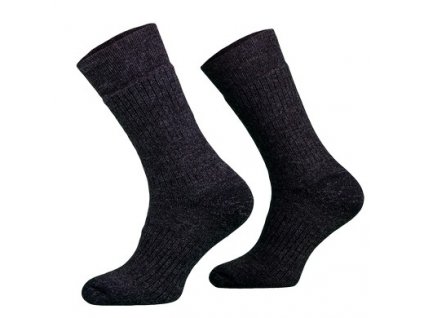 Ponožky COMODO STAN - Merino/Alpaca - zimní treking - tmavá hnědá