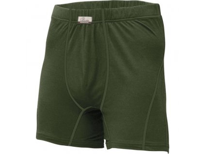 Pánské Merino boxerky Lasting NICO - zelené