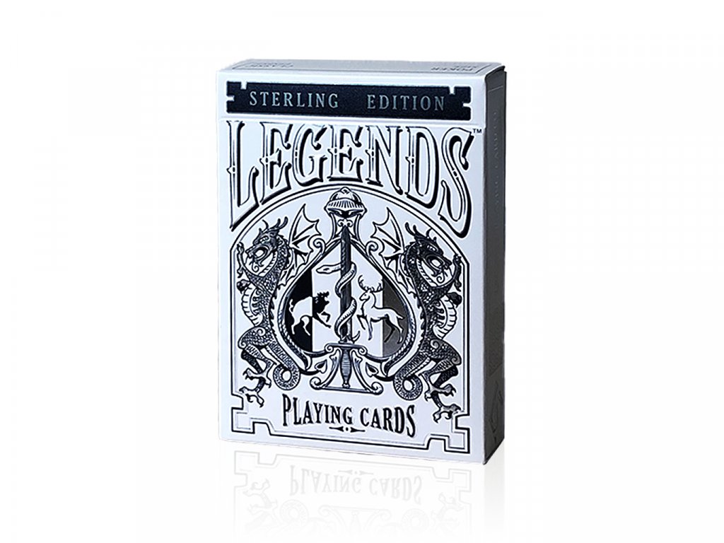 Legends Playing Cards Sterling Edition