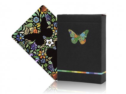 Karty Butterfly Playing Cards Spring Edition značené