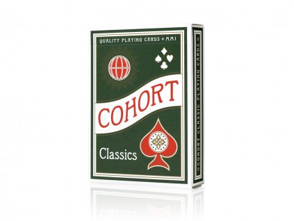 Pokerové karty Cohort Green Playing Cards od Ellusionist