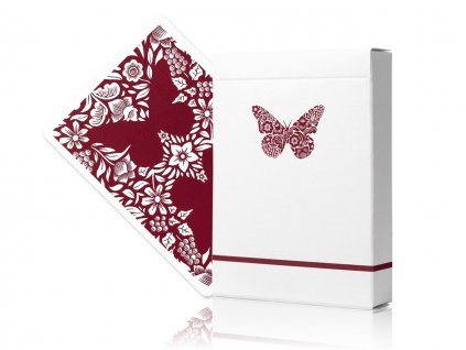 Značené karty Butterfly Playing Cards Workers Edition Red