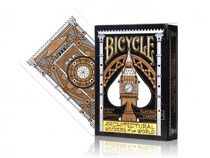 Pokerové karty Bicycle Architectural Wonders Playing Cards