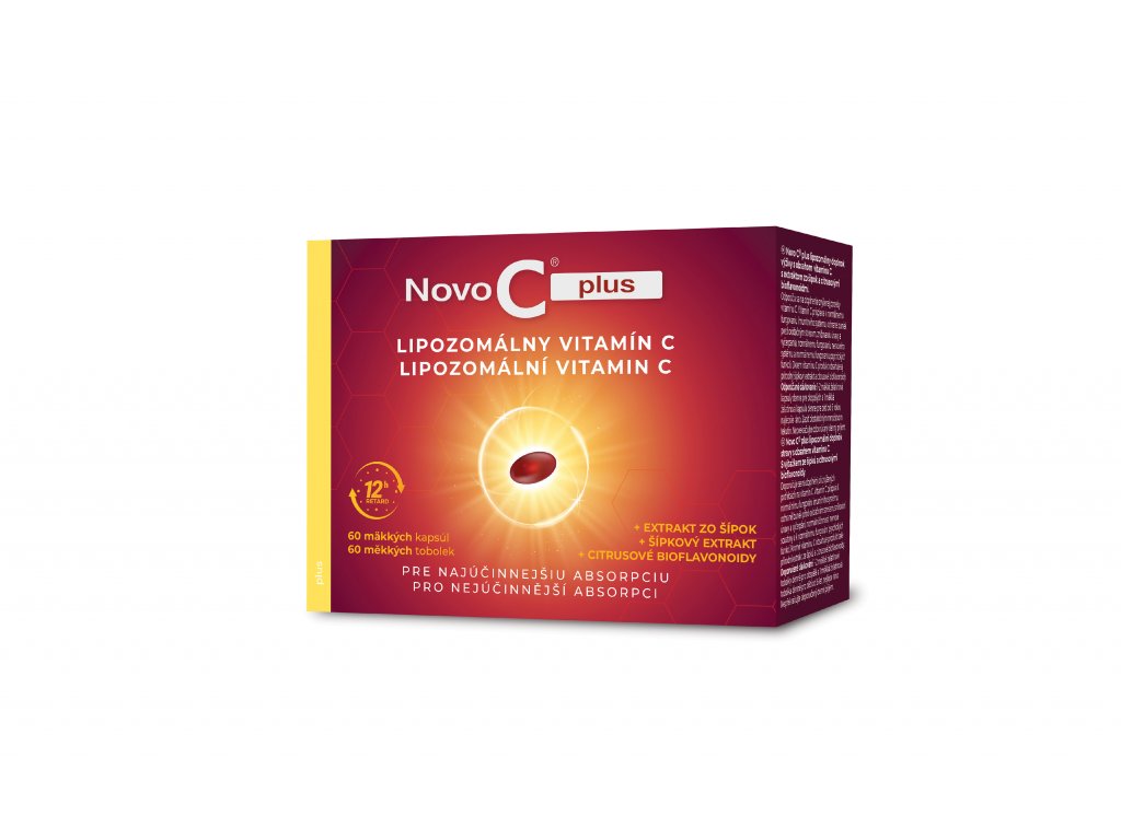 Novo C Plus 60 cps lipozomální vitamín C