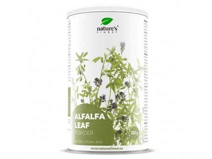 Nature's Finest Alfalfa Leaf Powder 250g (Tolice vojtěška)