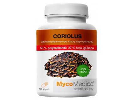 Mycomedica Coriolus 50 % 90 kapslí