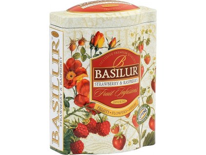 Basilur Fruit Strawberry & Raspberry plech 100g