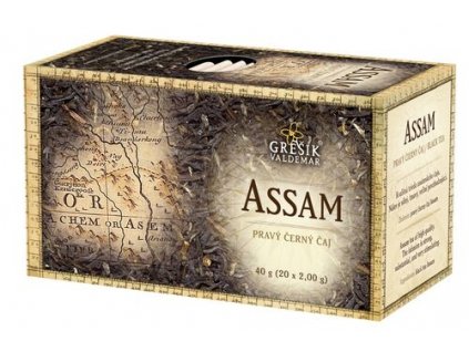 Grešík Assam 20 x 2,0 g přebal