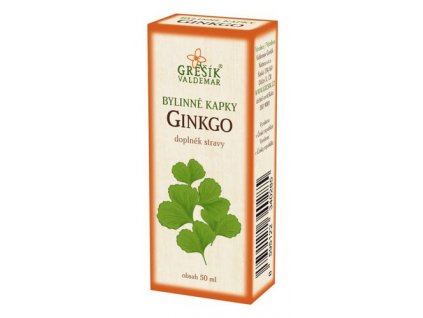 Grešík Ginkgo kapky 50 ml