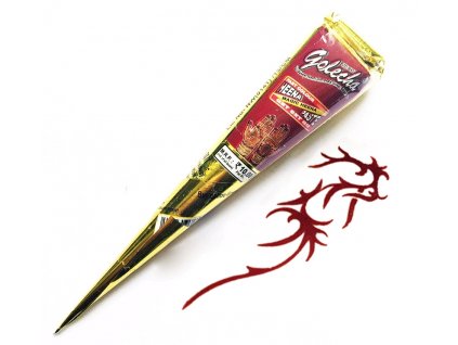 Přírodní henna červená kornoutek