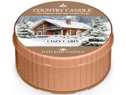 Country Candle - votivní svíčka COZY CABIN (Útulná chata) 42 g