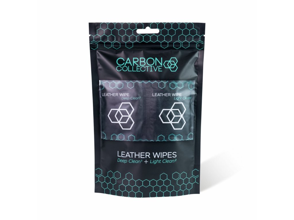 Carbon Collective Leather Wipes (10 kusů)