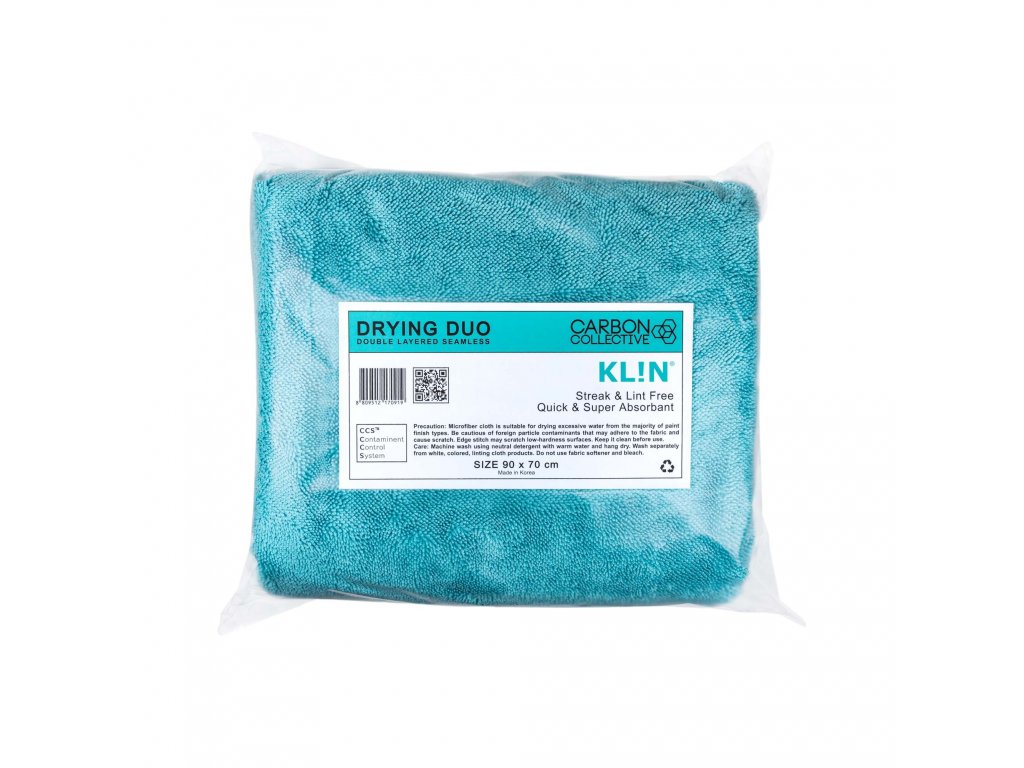 Carbon Collective by KLiN – Drying Duo Large (Sušící ručník)