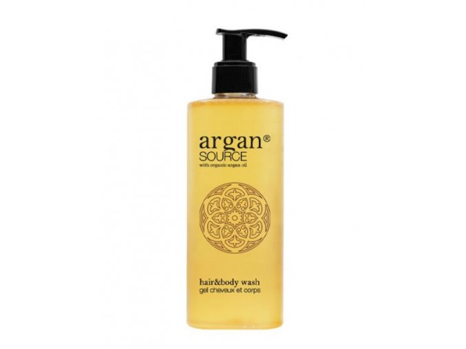 Argan vlasový a tělový šampon 300 ml- s pumpičkou